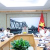 Phó Thủ tướng Hồ Quốc Dũng chủ trì cuộc họp với các bộ, cơ quan liên quan và UBND TP. Hải Phòng về tháo gỡ khó khăn, vướng mắc của Công ty Cổ phần đóng tàu Thái Bình Dương - Ảnh: chinhphu.vn