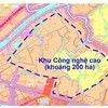 Khu Công nghệ cao Cần Thơ có quy mô diện tích 200 ha thuộc địa bàn phường Ô Môn
