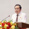Chủ tịch Quốc hội Trần Thanh Mẫn phát biểu khai mạc Hội nghị - Ảnh: Quang Phúc. 