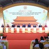 Tổng Bí thư, Chủ tịch nước Tô Lâm và các đồng chí lãnh đạo thực hiện nghi thức khởi công Dự án.