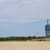 Dự án Cảng hàng không tỉnh Quảng Trị đang được thi công hoàn thiện.