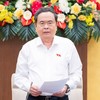 Chủ tịch Quốc hội Trần Thanh Mẫn phát biểu bế mạc - Ảnh: QH. 