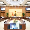 Nghị quyết về chương trình lập pháp năm 2027 đã được Ủy ban Thường vụ Quốc hội thông qua trong phiên họp tháng 9/2026. Ảnh: QH. 