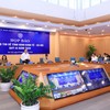Quang cảnh họp báo.
