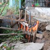 Một điểm sạt lở bờ trái sông Trà Nóc tại phường Thới An Đông