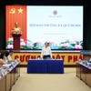 Thứ trưởng Nguyễn Đức Chi chủ trì họp báo (Ảnh: Mạnh Tuấn)