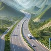 Phối cảnh Dự án đầu tư xây dựng đường bộ cao tốc Mộc Châu - Sơn La - Điện Biên.