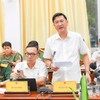 Ông Mai Văn Tân, Giám đốc Sở Xây dựng TP. Cần Thơ thông tin về các công trình/dự án trên địa bàn Thành phố tại cuộc họp báo quý III/2026 do UBND TP. Cần Thơ tổ chức