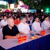 Đại biểu tham dự khai mạc Games ON: Hải Phòng 2026 tại Quảng trường Nhà hát thành phố.