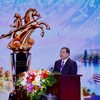 Phó Thủ tướng Thường trực Chính phủ Phạm Gia Túc phát biểu tại buổi lễ - Ảnh: chinhphu.vn