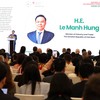 Bộ trưởng Công thương Lê Mạnh Hùng nhấn mạnh về ý nghĩa của việc ký kết FTA Việt Nam - EFTA.