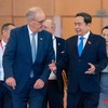 Chủ tịch Quốc hội Trần Thanh Mẫn hội kiến Tổng thống Thụy Sĩ.