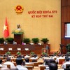 Quốc hội nghe tờ trình dự án luật - Ảnh: QH.. 