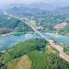 Một cây cầu đã sẵn sàng đưa vào khai thác trên tuyến cao tốc Tuyên Quang - Hà Giang giai đoạn 1.
