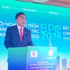 Ông Nguyễn Lộc Hà, Phó chủ tịch Thường trực UBND TP.HCM phát biểu. (Ảnh: Hải Phong)