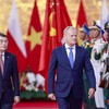 [Ảnh] Lễ đón Thủ tướng Ba Lan thăm chính thức Việt Nam 