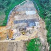 Các địa phương đang gấp rút giải ngân vốn đầu tư công. Trong ảnh: Dự án hầm đường bộ Hoàng Liên nối 2 tỉnh Lào Cai - Lai Châu. Ảnh: Đức Thanh