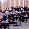 Thủ tướng Lê Minh Hưng và Thủ tướng Ba Lan Donald Tusk dự Hội nghị Bàn tròn doanh nghiệp Việt Nam - Ba Lan, chiều 26/10.