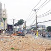 Giải phóng mặt bằng mở rộng Quốc lộ 13 là một trong những dự án có tỷ lệ giải ngân cao. Ảnh: Lê Toàn