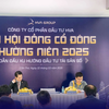 ĐHĐCĐ năm 2025 dưới sự chủ trì của Chủ tịch Eric Vương (Ảnh: HVA)