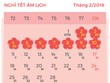 Bộ Lao động trình Chính phủ lịch nghỉ Tết Âm lịch 9 ngày