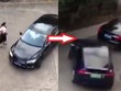 Nữ tài xế xe sang đâm ôtô khác để trả thù