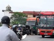 Nam Định: Hai ô tô đấu đầu trên Quốc lộ 10, ba người bị thương
