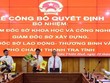 Thừa Thiên Huế bổ nhiệm cán bộ chủ chốt 4 sở, ngành