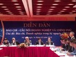 Diễn đàn Báo chí – cầu nối doanh nghiệp và Chính phủ