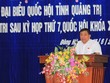 Bộ trưởng Nguyễn Chí Dũng tiếp xúc cử tri tại Quảng Trị sau kỳ họp thứ 7, Quốc Hội khóa XIV