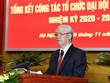 Phát biểu của Tổng Bí thư, Chủ tịch nước tại Hội nghị cán bộ toàn quốc