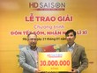 Nhiều khách hàng của công ty tài chính HD SAISON trúng thưởng 30 triệu đồng