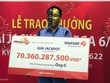 9x trúng Jackpot hơn 70 tỷ đồng