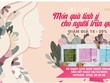 Mollis khuyến mãi mừng ngày Phụ nữ Việt Nam 20/10