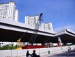 Chuẩn bị thông xe, vành đai 3 trên cao đoạn Mai Dịch - Nam Thăng Long vẫn chưa có lối lên xuống