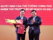 Công bố quyết định bổ nhiệm Thứ trưởng Bộ Kế hoạch và Đầu tư với ông Nguyễn Đức Trung