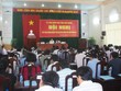 Quang cảnh Hội nghị Đối thoại doanh nghiệp trên địa bàn huyện đảo Phú Quốc năm 2014