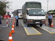Kiểm tra tải trọng xe trên Quốc lộ 1, đoạn chạy qua Thanh Hóa