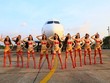 Vietjet Air khẳng định: Đây là những hình ảnh rò rỉ từ buổi chụp hình thử của Vietjet Air theo hợp đồng với Công ty Venus, không phải là hình ảnh quảng cáo chính thức của Vietjet Air. Ảnh Facebook.