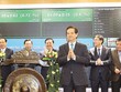 Thủ tướng Chính phủ Nguyễn Tấn Dũng đánh cồng khai trương phiên giao dịch đầu Xuân Ất Mùi tại Sở GDCK Hà Nội (HNX)