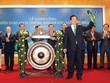 Thủ tướng Chính phủ gõ cồng khai trương phiên giao dịch đầu năm Ất Mùi tại Sở GDCK Hà Nội