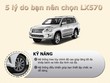 [infoGraphics] 5 lý do bạn nên chọn xế  Lexus LX 570