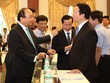 Thủ tướng Chính phủ Nguyễn Xuân Phúc gặp gỡ với các doanh nhân ngày 29/4/2016 tại TP. HCM