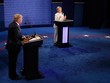 Hai ứng viên tổng thống Mỹ tranh luận trực tiếp lần thứ ba. Ảnh: Reuters