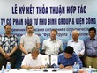 Phú Bình ký kết thỏa thuận chuyển giao công nghệ liên quan đến môi trường