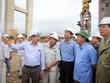 Phó Thủ tướng Chính phủ Vương Đình Huệ đã thị sát tiến độ thi công của dự án cao tốc Hải Phòng - Hạ Long 
