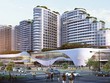 Phối cảnh cụm trung tâm thương mại phức hợp Van Phuc Tower tại Khu đô thị Vạn Phúc.
