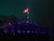 Thắp sáng kỳ đài Huế như một phần trong chuỗi sự kiện chào mừng tại Festival Huế vào tháng 4/2018.