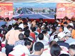Các dự án đất nền ra hàng thu hút rất đông nhà đầu tư quan tâm.