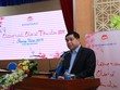 Bộ trưởng Nguyễn Chí Dũng chia sẻ tầm nhìn của Bộ Kế hoạch và Đầu tư (Ảnh: Chí Cường)